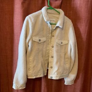 Sherpa and Jean jacket